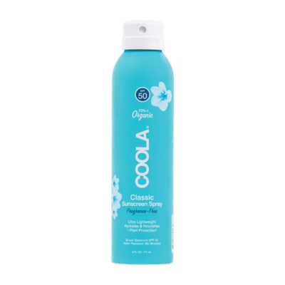 Coola Classic Body Organic Sunscreen Spray Fragrance Free SPF 50