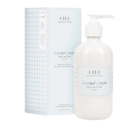 FarmHouse Fresh Coconut Cream Shea Butter For Body 8oz / 237ml