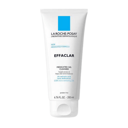 La Roche Posay Effaclar Medicated Gel Acne Face Cleanser 6.76oz / 200ml