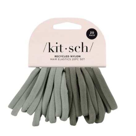 Kitsch Eco-Friendly Nylon Elastics 20pc