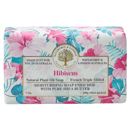 Wavertree & London Hibiscus Soap Bar 7oz
