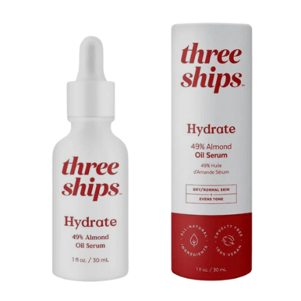 Three Ships Hydrate 49% Almond Oil Serum 1oz