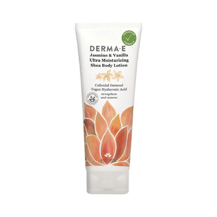 Derma E Jasmine & Vanilla Ultra Moisturizing Shea Body Lotion 8oz
