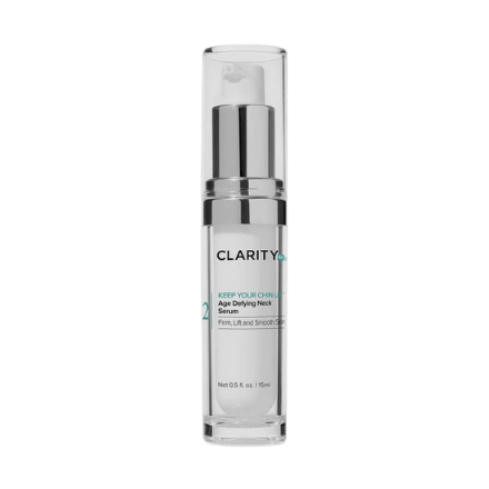 Clarity Rx Keep Your Chin Up Age Defying Neck Serum 0.5oz