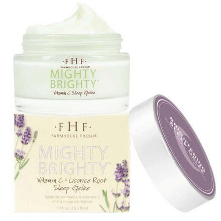 FarmHouse Fresh Mighty Brighty™ Vitamin C + Licorice Root Brightening Sleep Gelée 1.7oz / 50ml