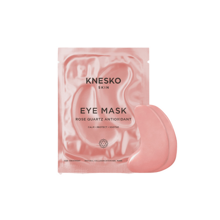 Knesko Skin Rose Quartz Antioxidant Collagen Eye Mask