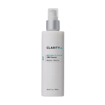 Clarity Rx Return to Calm CBD Cleanser