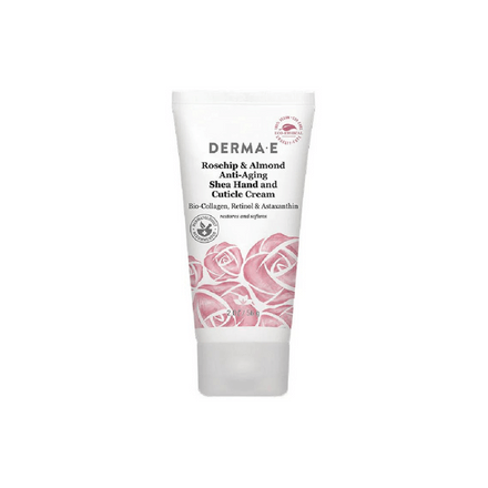 Derma E Rosehip & Almond Anti-Aging Shea Hand and Cuticle Cream 2oz