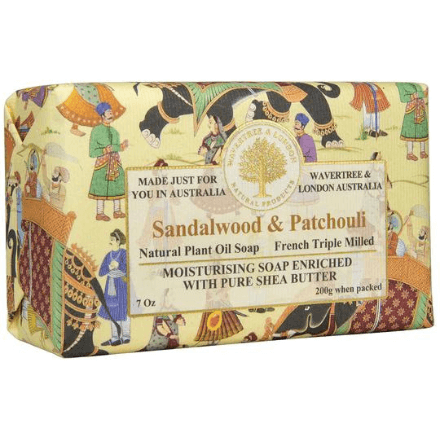Wavertree & London Sandalwood & Patchouli Soap Bar 7oz