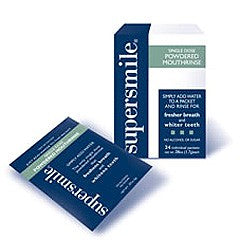 Supersmile Powdered Whitening Oral Rinse (24 Pack)