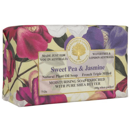 Wavertree & London Soap Bar Sweet Pea & Jasmine 7oz