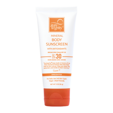 Suntegrity Body Sunscreen Unscented SPF 30 3oz