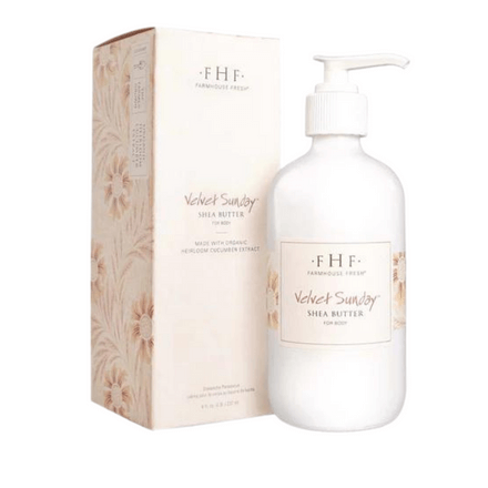 FarmHouse Fresh Velvet Sunday Shea Butter For Body 8oz / 237ml