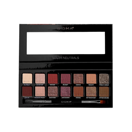 Sigma Warm Neutrals Eyeshadow Palette