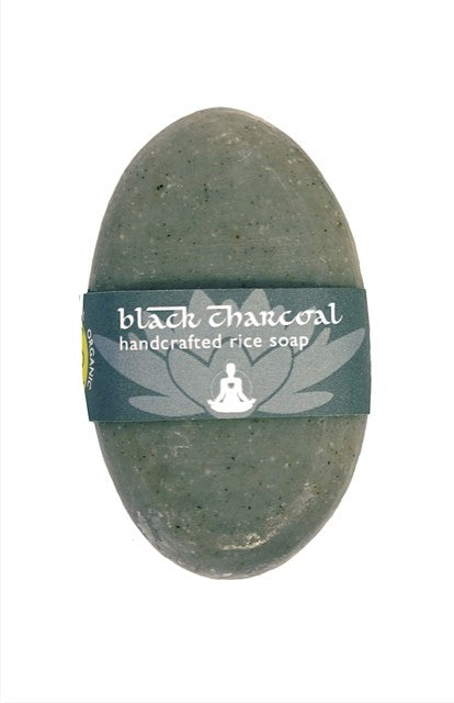 Ling Skincare Black Charcoal Rice Soap 4oz