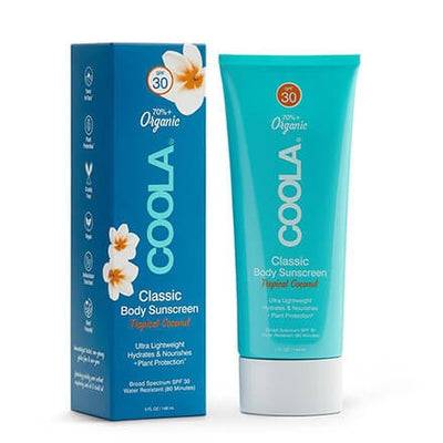 Coola Classic Body Organic Sunscreen Lotion SPF 30 5oz - Tropical Coconut