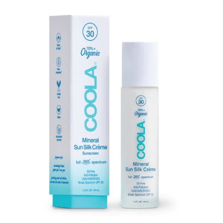 Coola Full Spectrum 360 Mineral Sun Silk Creme Organic Face Sunscreen SPF30 1.5oz