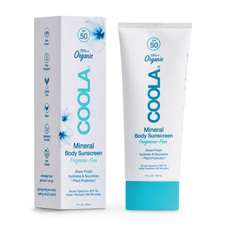 Coola Mineral Body Organic Sunscreen Lotion SPF 50 - Fragrance Free 5oz