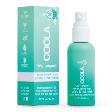 Coola Scalp & Hair Mist Organic Sunscreen SPF 30