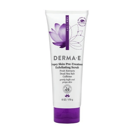 Derma E Crepey Skin Pre-Treatment Exfoiliating Scrub 6oz