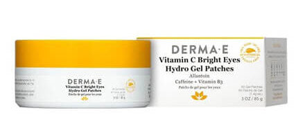 Derma E Vitamin C Bright Eye Gel Eye Pads (60 pads) 
