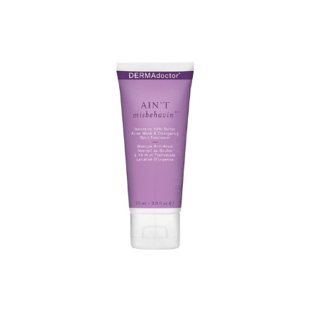 DermaDoctor Ain't Misbehavin' Intensive 10% Sulfur Acne Mask