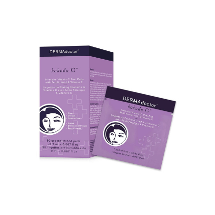 DermaDoctor Kakadu C Intensive Vitamin C Peel Pad