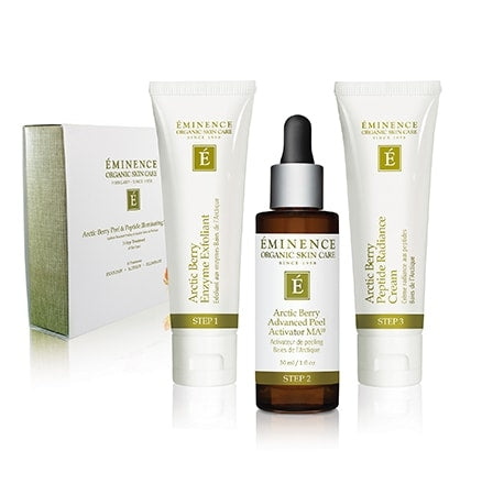 Eminence Organics Arctic Berry Peel & Peptide Illuminating System