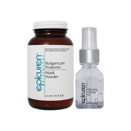 Epicuren Bulgaricum Probiotic Mask Powder & Aloe Vera Calming Gel Duo