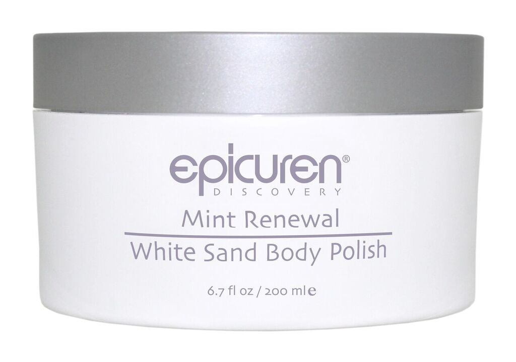 Mint Renewal White Sand Body Polish 6.7oz | Skincare by Alana