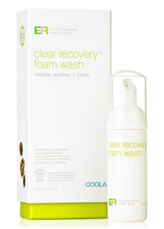 Coola Environmental Repair + Clear Recovery Foam Wash 1.8oz