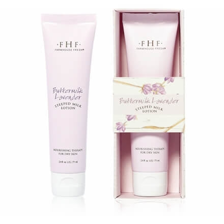 FarmHouse Fresh Buttermilk Lavender Steeped Milk Lotion for Hands 2.4oz