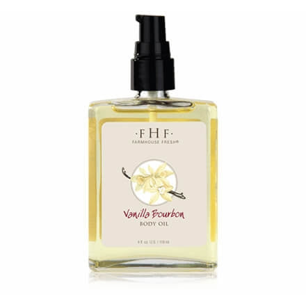FarmHouse Fresh Vanilla Bourbon Body Oil 4oz