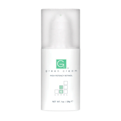 Green Cream 1oz. Airless Pump– High Potency Retinol Level 6