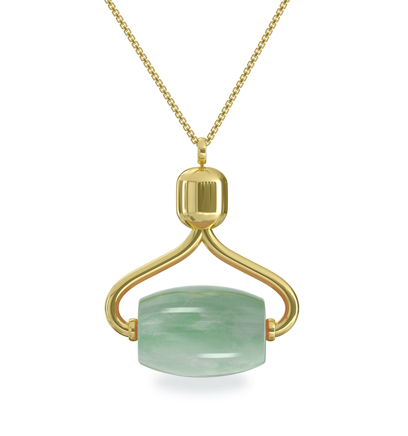 Alana Mitchell Jade Roller Necklace