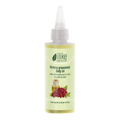 Ilike Organic Skin Care Firming Grapeseed Body Oil 4.2oz