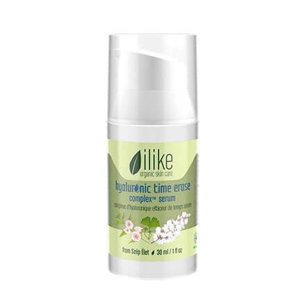 ilike Organic Skin Care Hyaluronic Time Erase Complex Serum 1oz