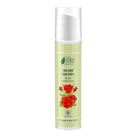 Ilike Organic Skin Care Rose Petal Body Lotion 6.4oz
