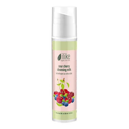 Ilike Organic Skin Care Sour Cherry Cleansing Milk 6.8oz