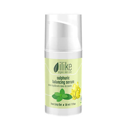 Ilike Organic Skin Care Sulphuric Balancing Serum 1oz