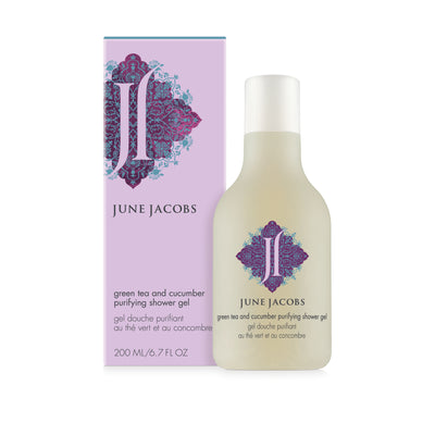 June Jacobs Green Tea And Cucumber Purifying Shower Gel 6.7oz