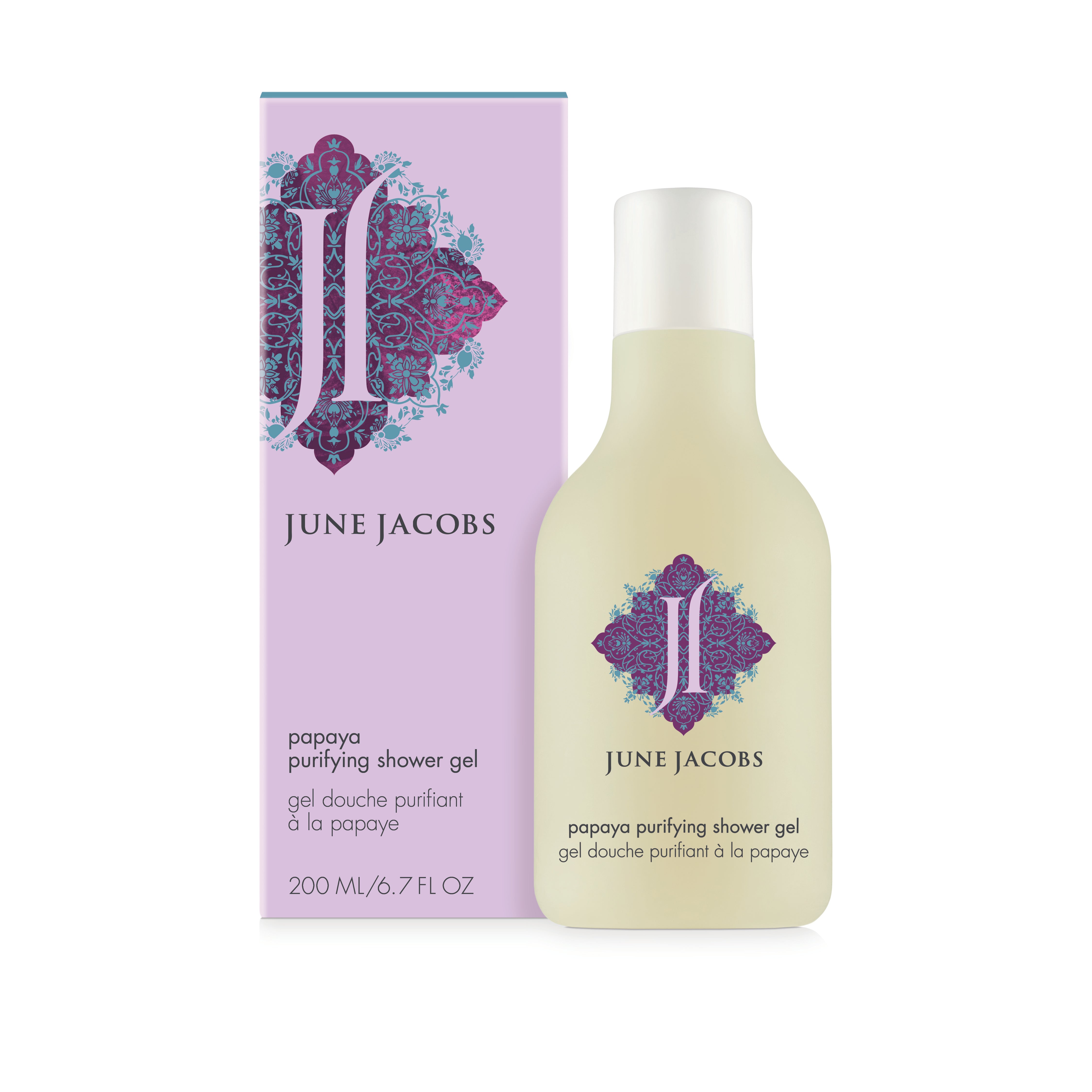June Jacobs New Papaya Purifying Shower Gel 6.7oz