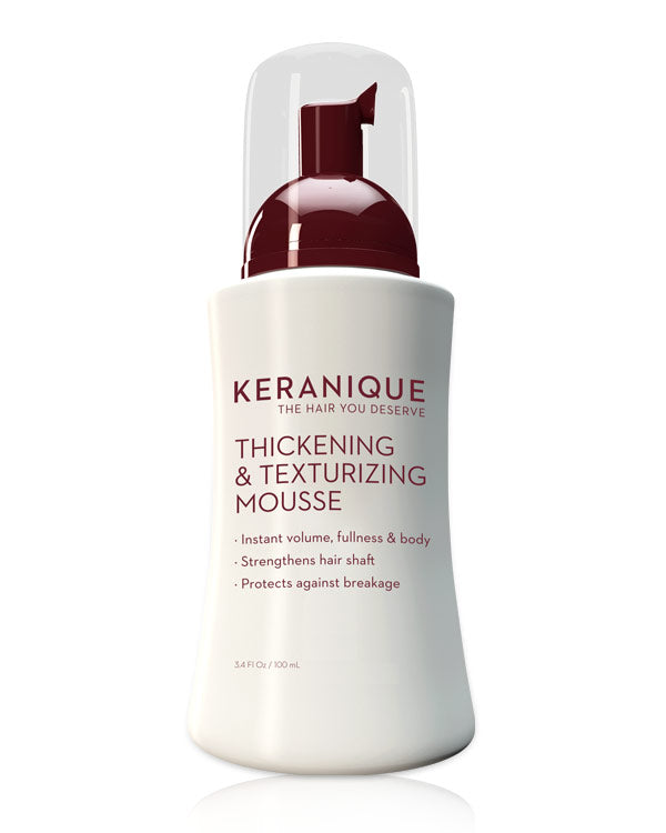 Keranique Thickening &amp; Texturizing Mousse 3.4oz