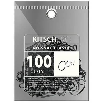 Kitsch Black No Snag Elastic
