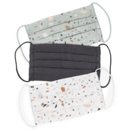 Kitsch Cotton Face Mask - Terrazzo