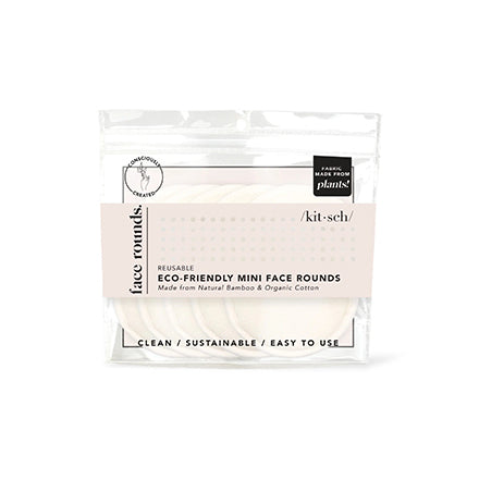 Kitsch Eco-Friendly Reusable Mini Face Rounds