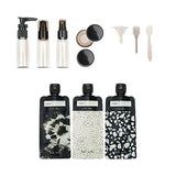 Kitsch Ultimate Travel 11pc Set - Black and Ivory