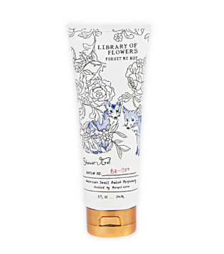 Library Of Flowers Shower Gel Forget Me Not 8oz