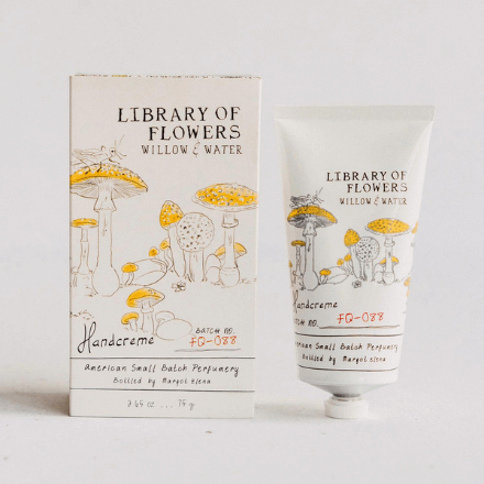 Library Of Flowers Handcreme Willow & Water  2.65oz