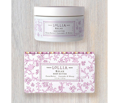 Lollia Relax Whipped Body Butter 5.5oz